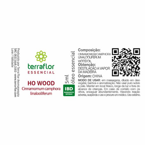 Óleo Essencial Ho Wood 5ml – Terra Flor