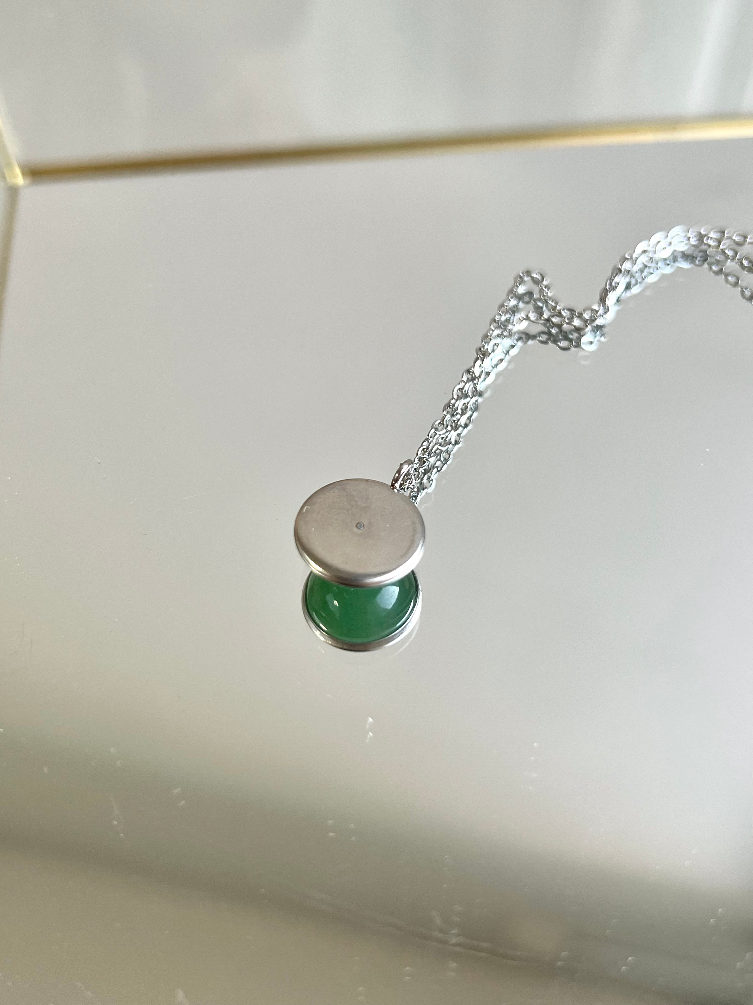 Colar Quartzo Verde - BAZAR 376