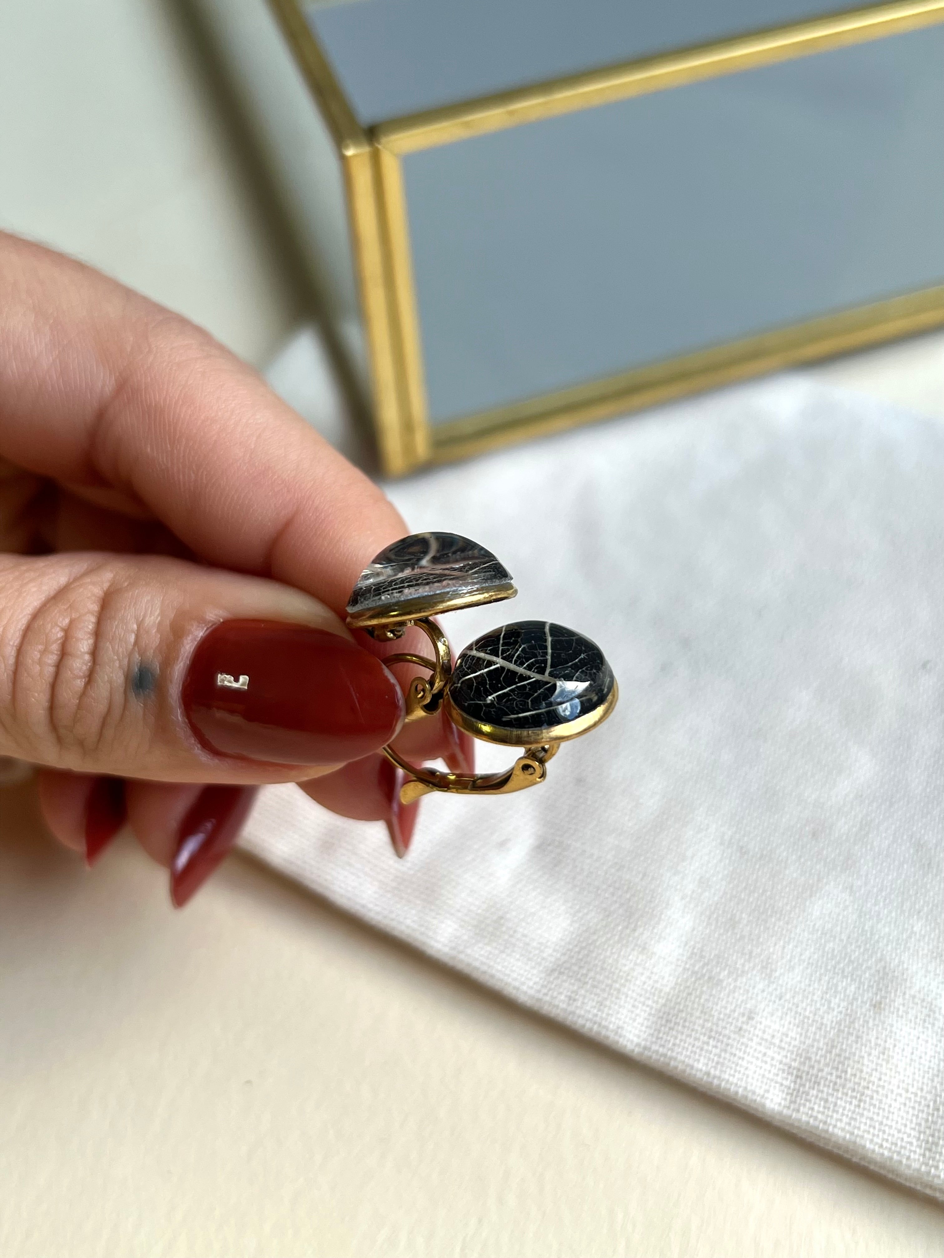 Brinco Jardim Poente Dourado - BAZAR 310