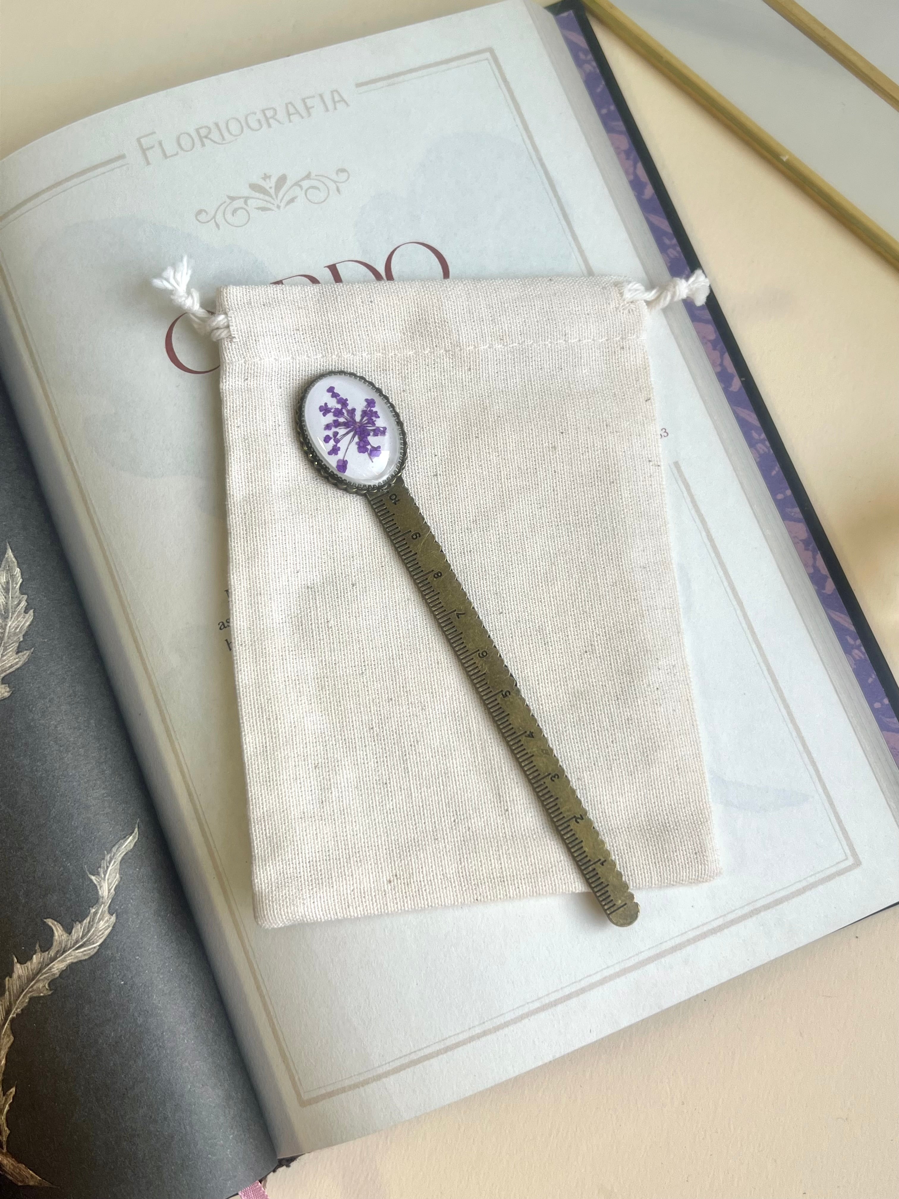 Marca-página Flor de Cenoura - BAZAR 425