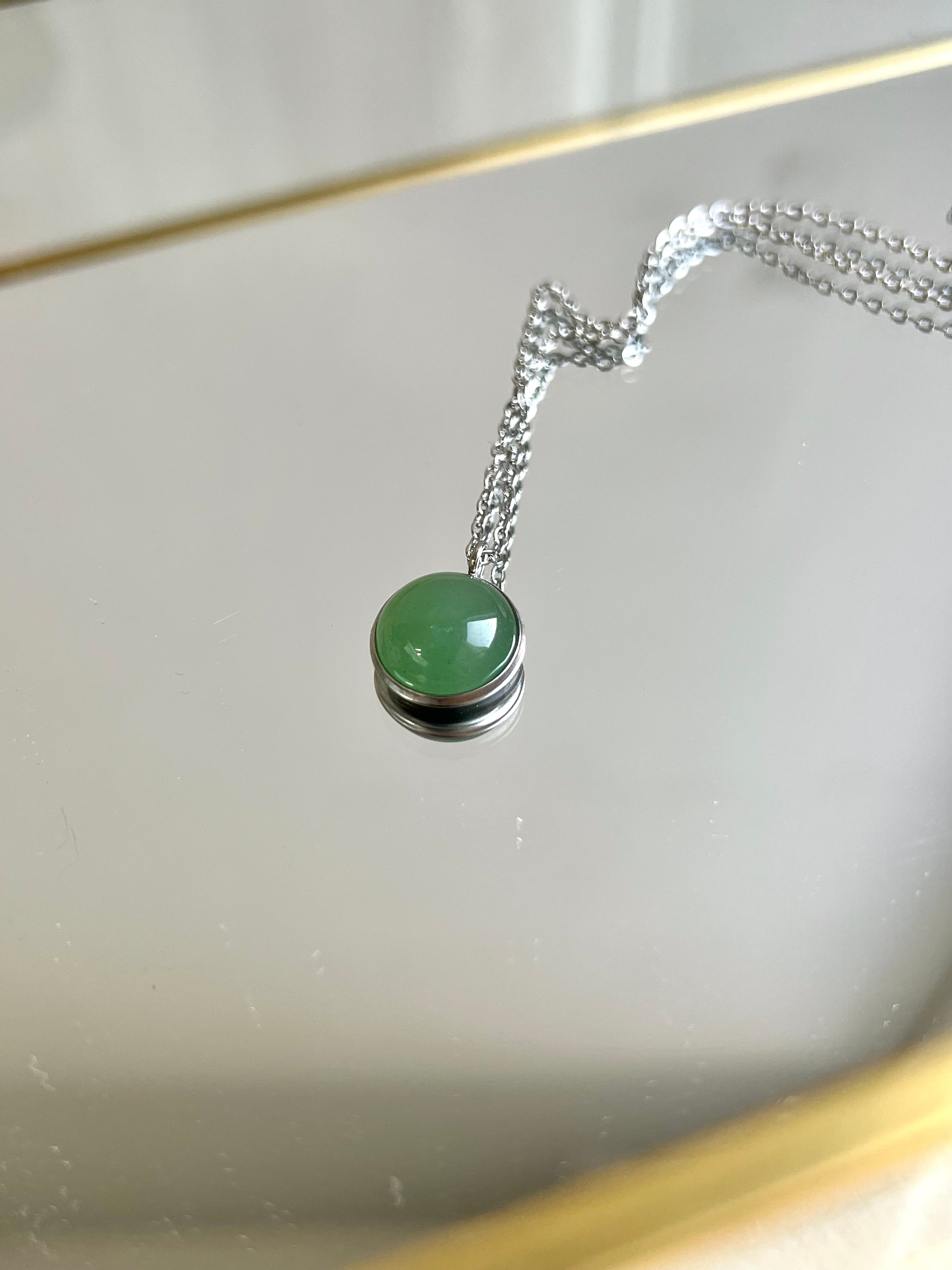 Colar Quartzo Verde - BAZAR 376
