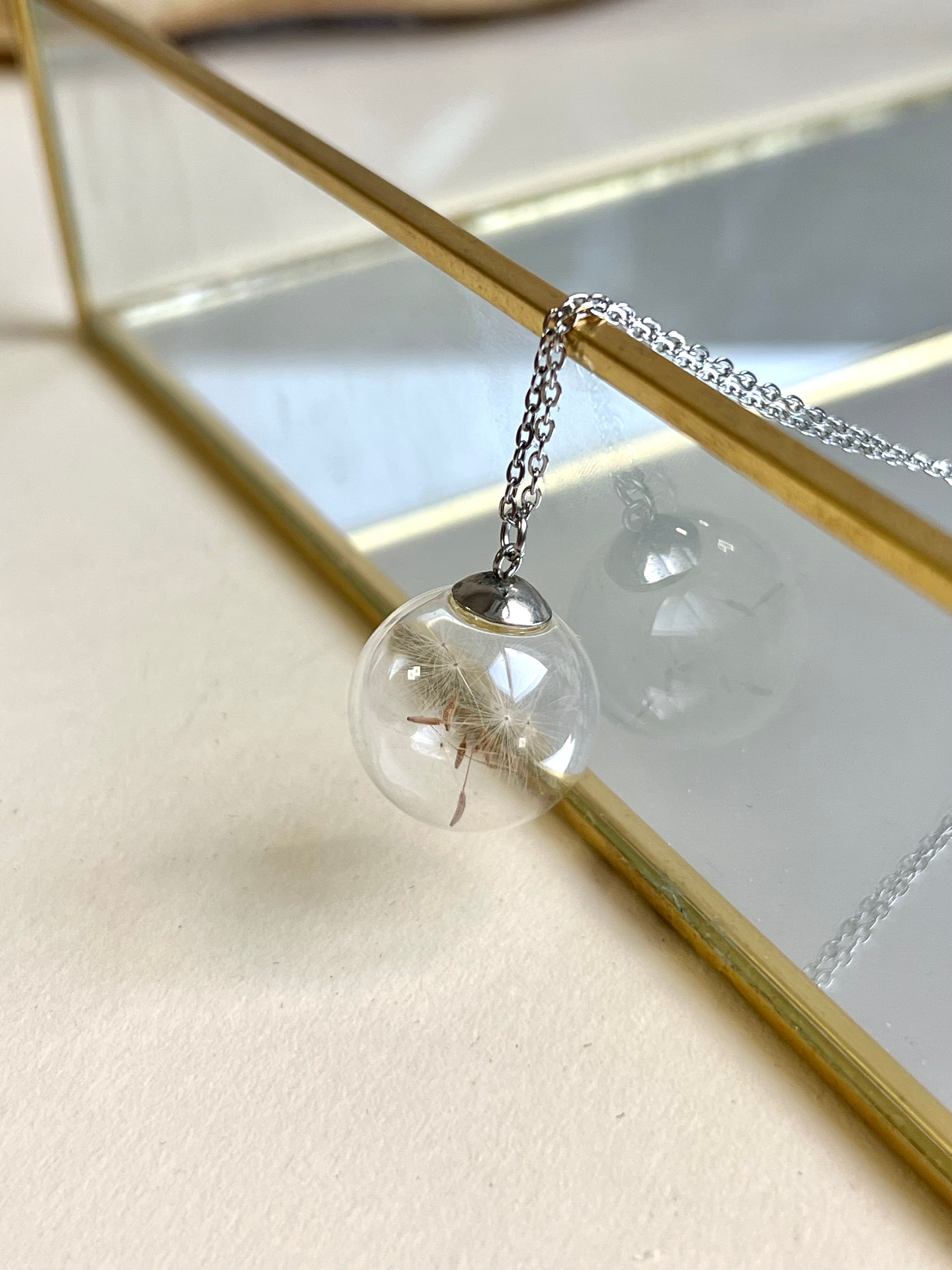 Colar Esfera Dente-de-leão - BAZAR 397