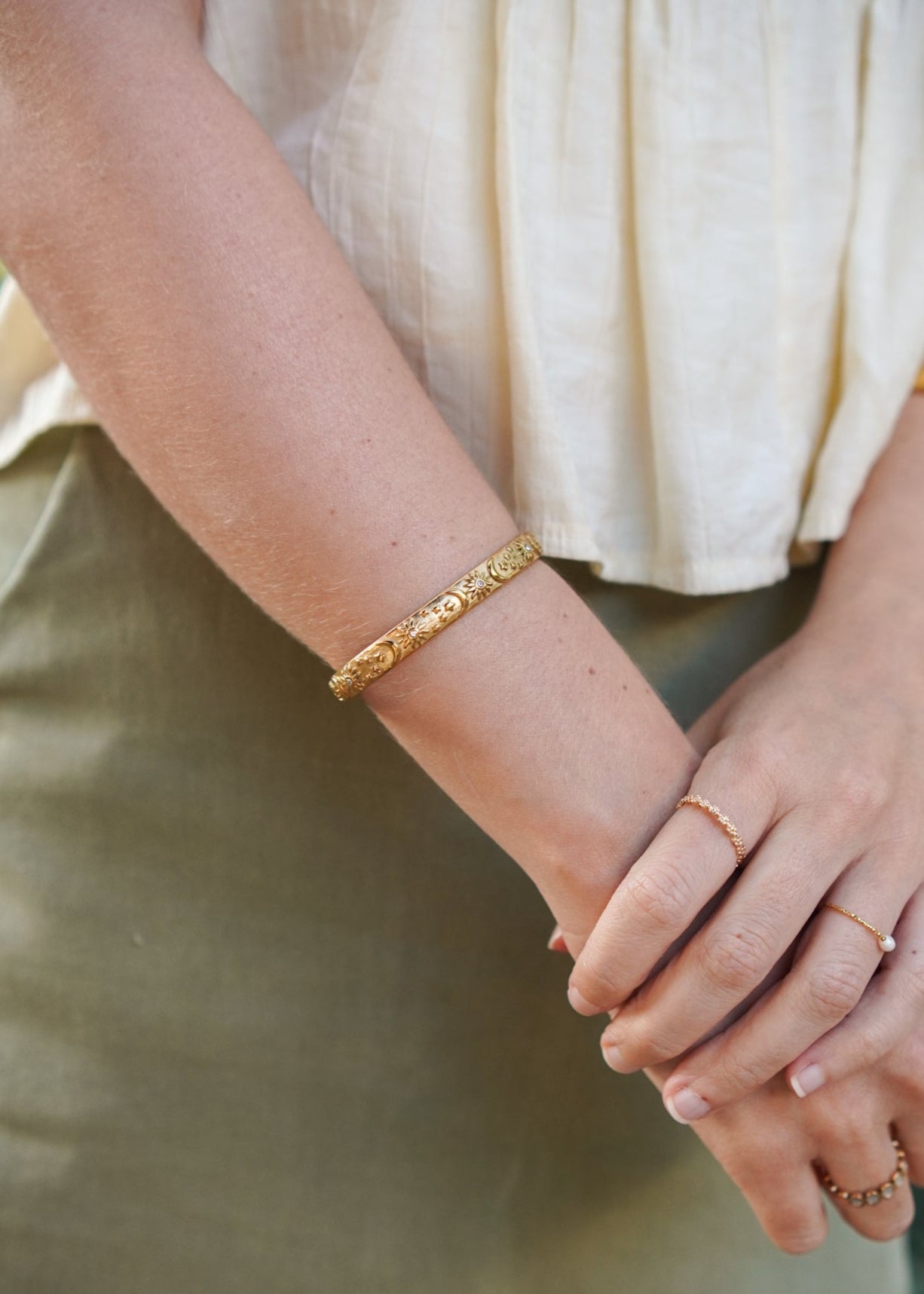 Bracelete Sol e Lua