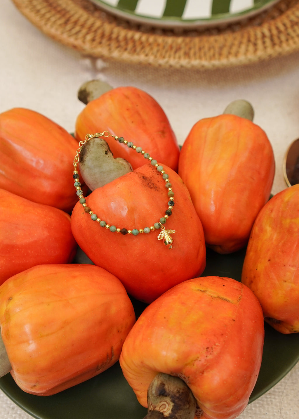 Pulseira Cajuzin Turquesa