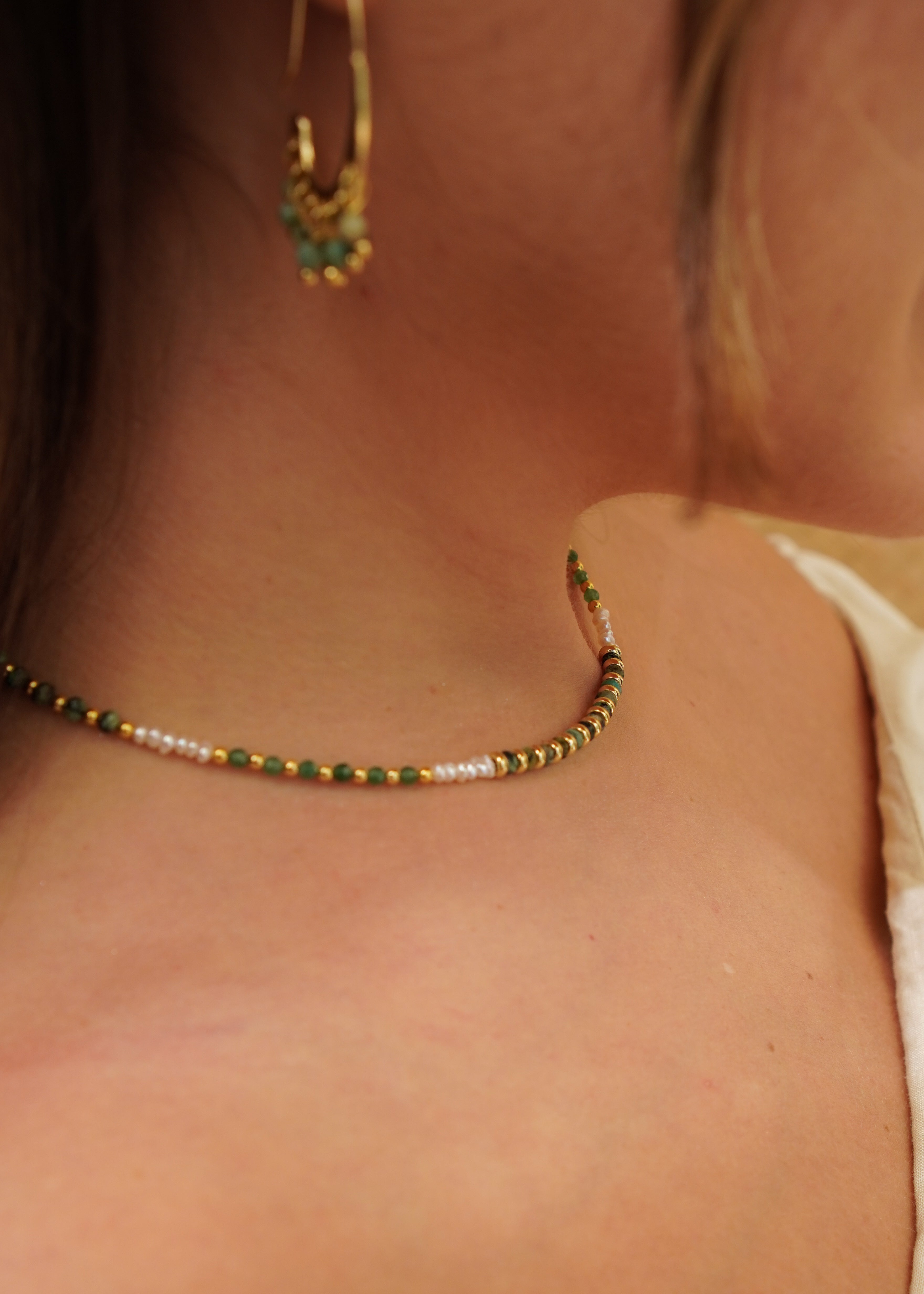 Choker Bossa Turquesa