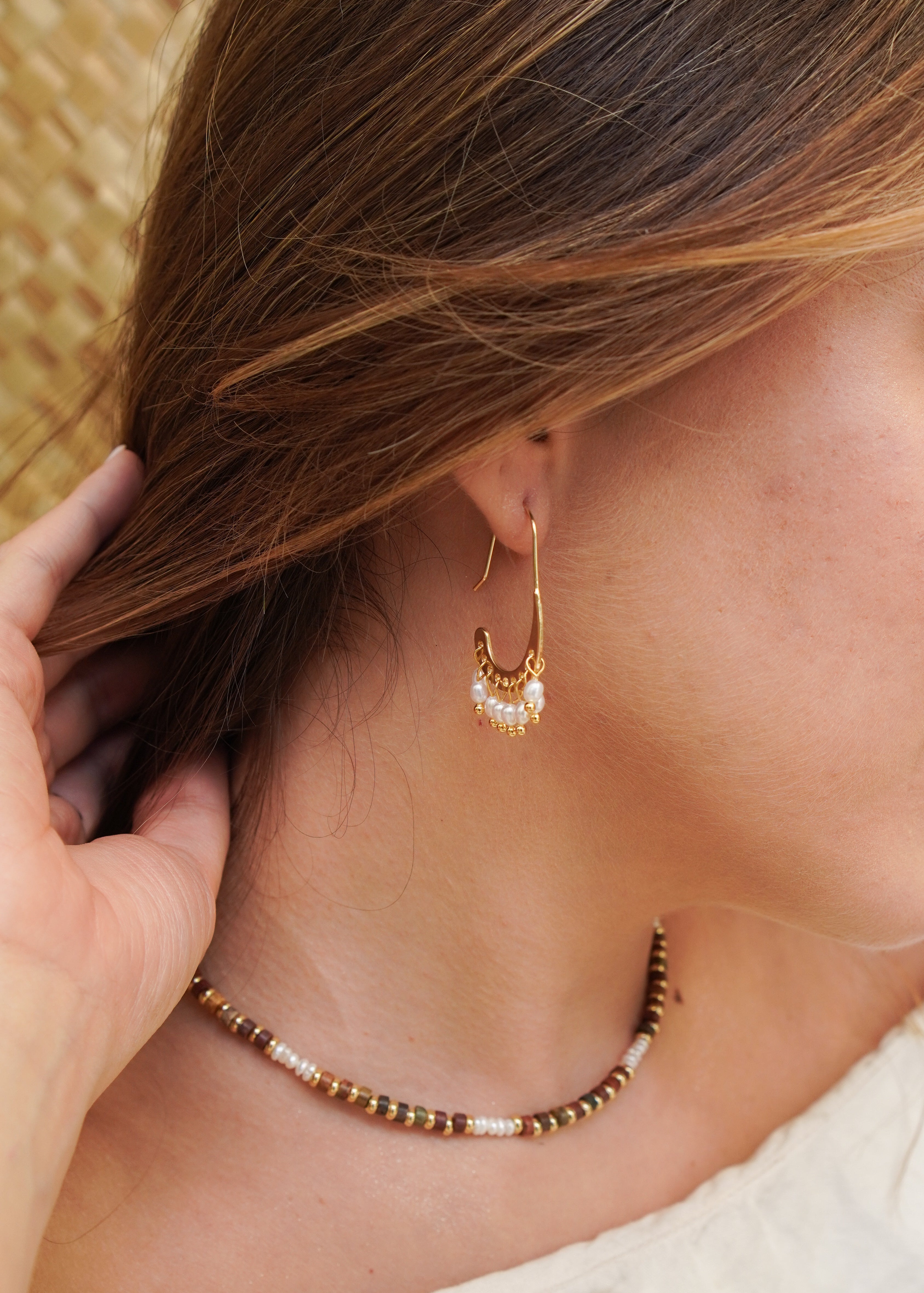 Brinco Bossa Pérola