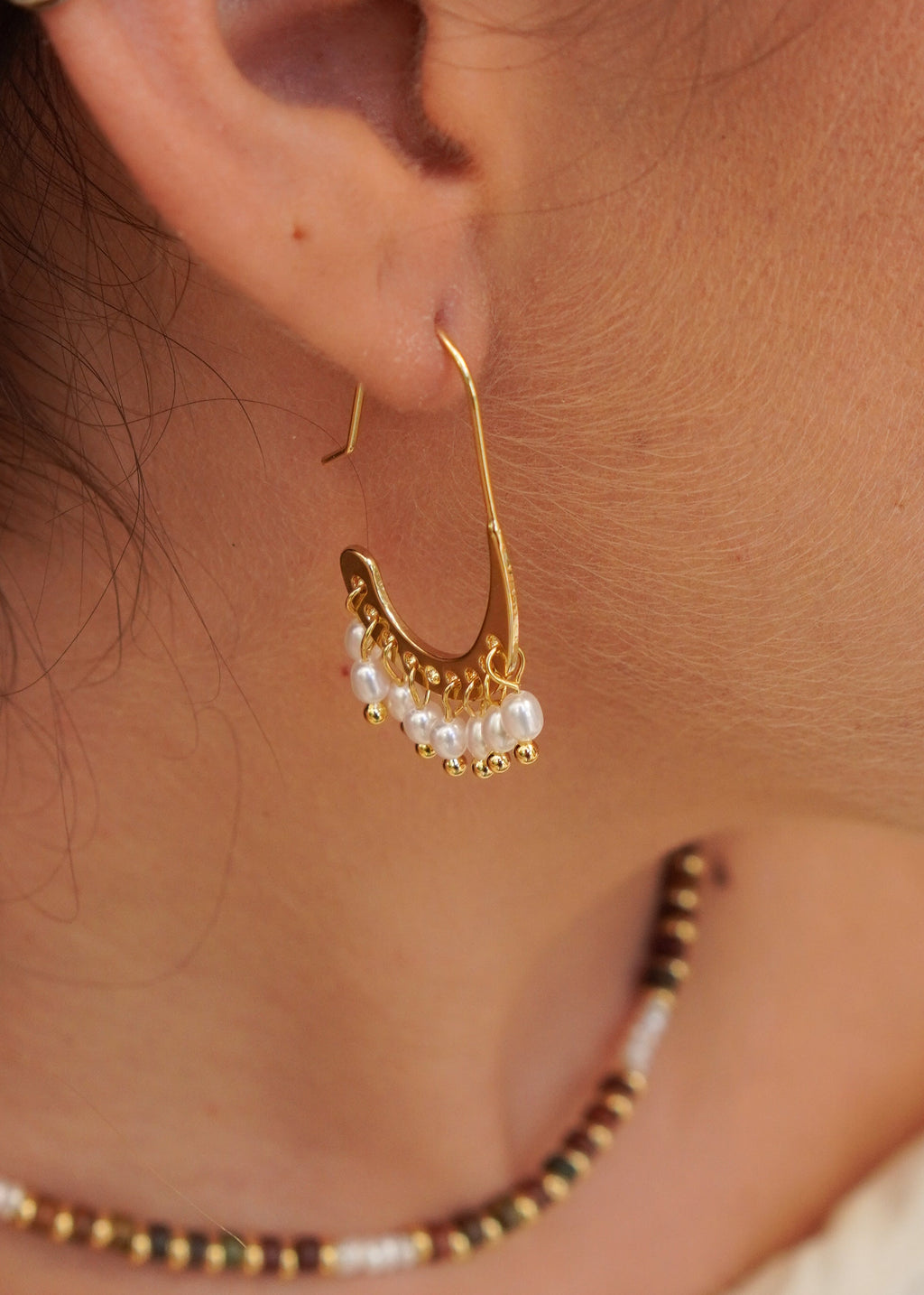 Brinco Bossa Pérola