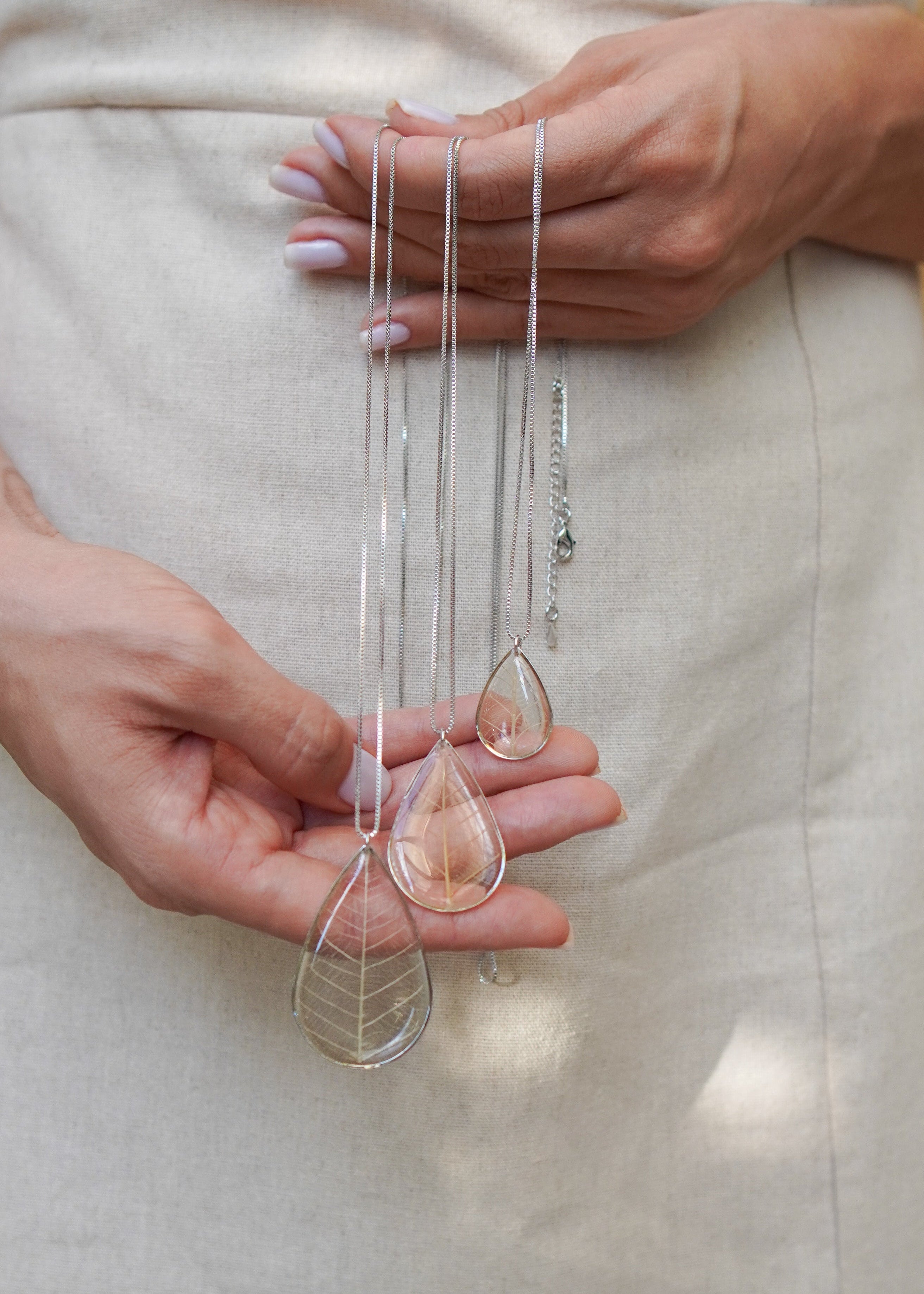 Colar Folha P, M e G