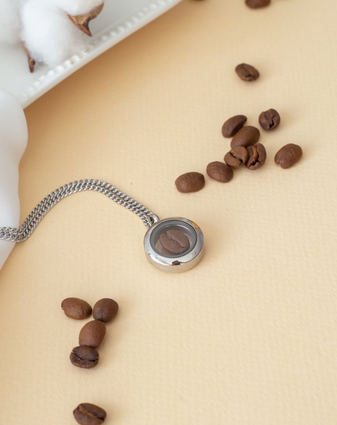 Mini Relicário Café