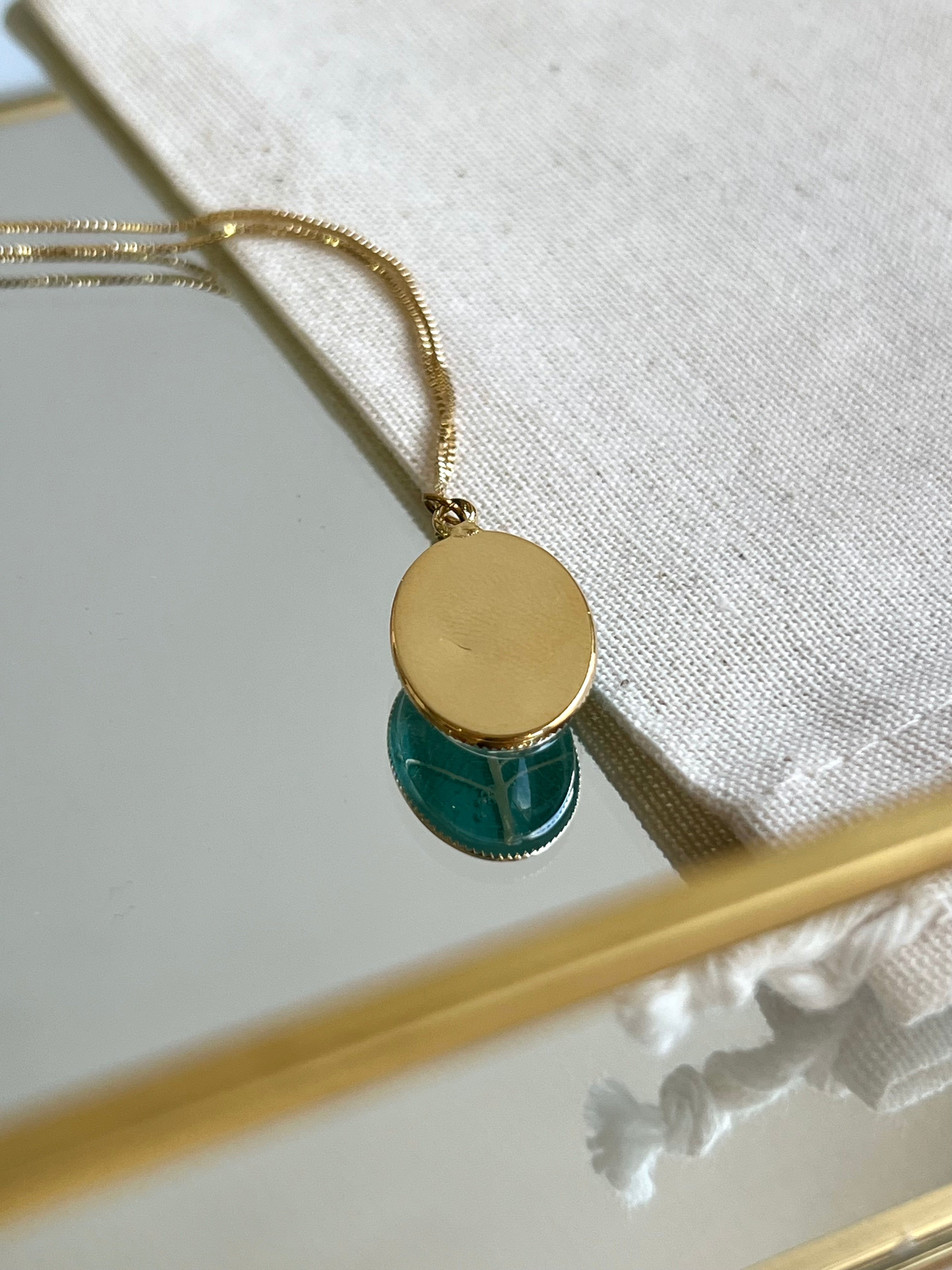 Colar Floresta Oval  - BAZAR 309