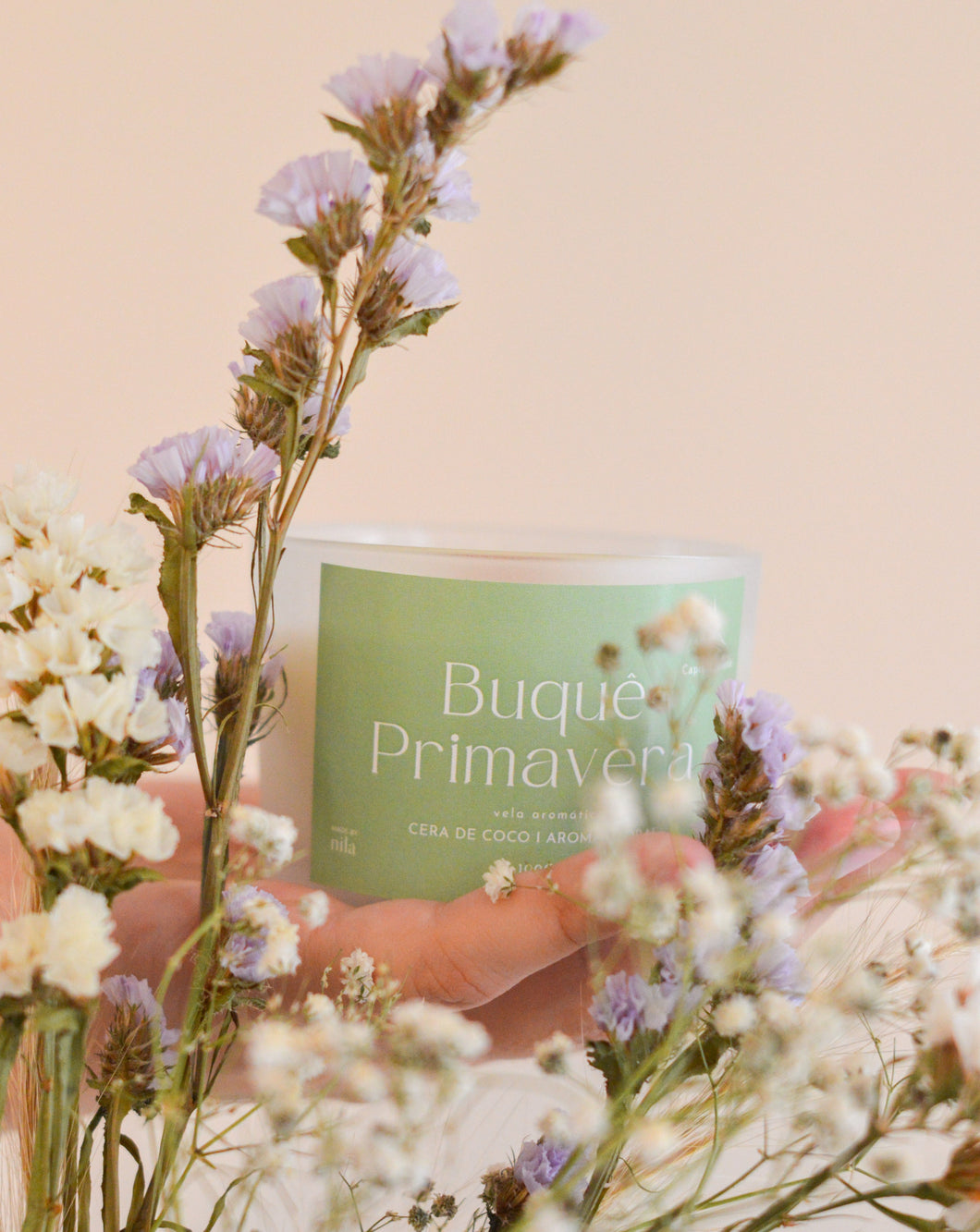 Vela Aromática Buquê Primavera