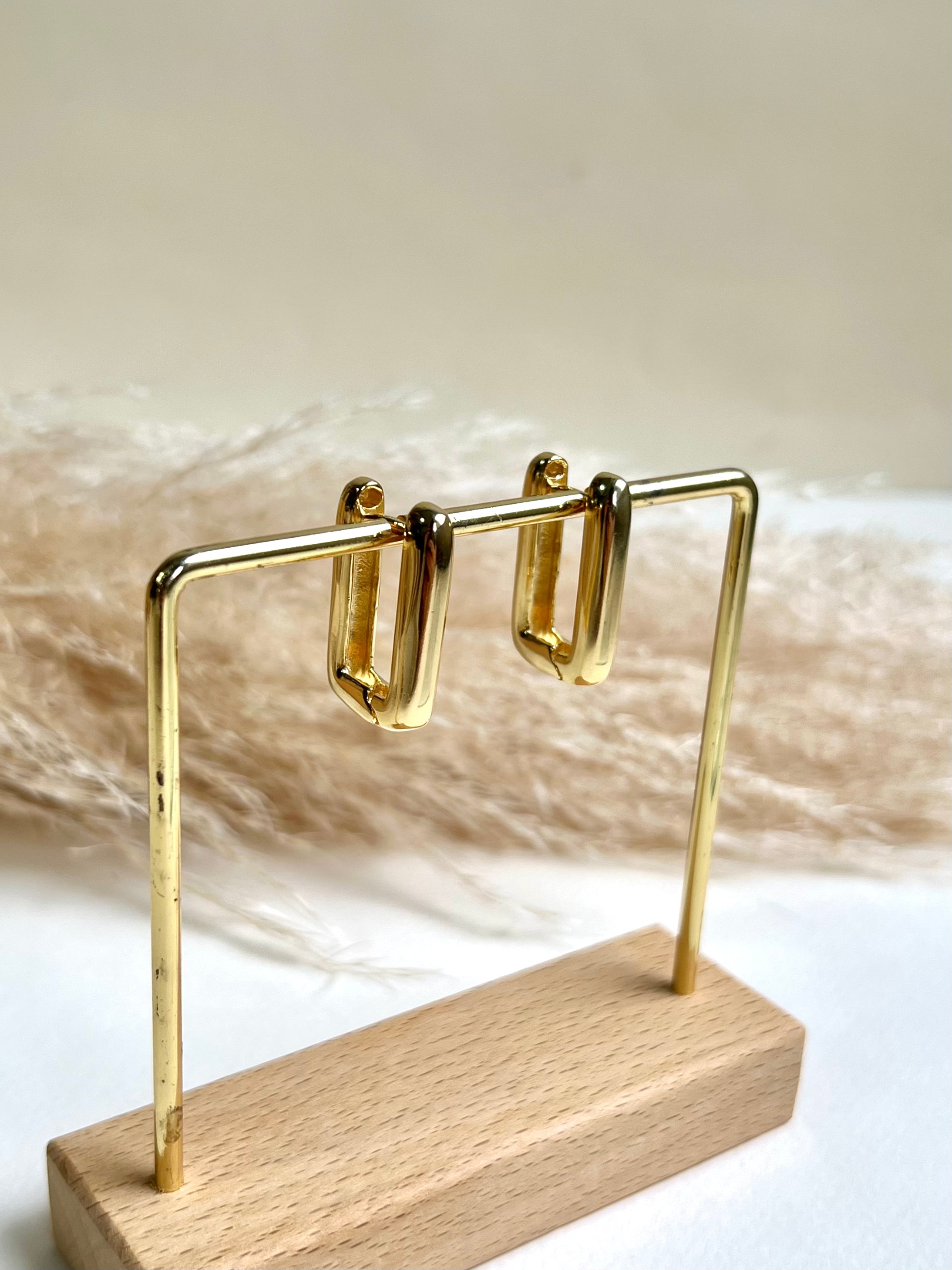 Brinco Retangular - BAZAR 065