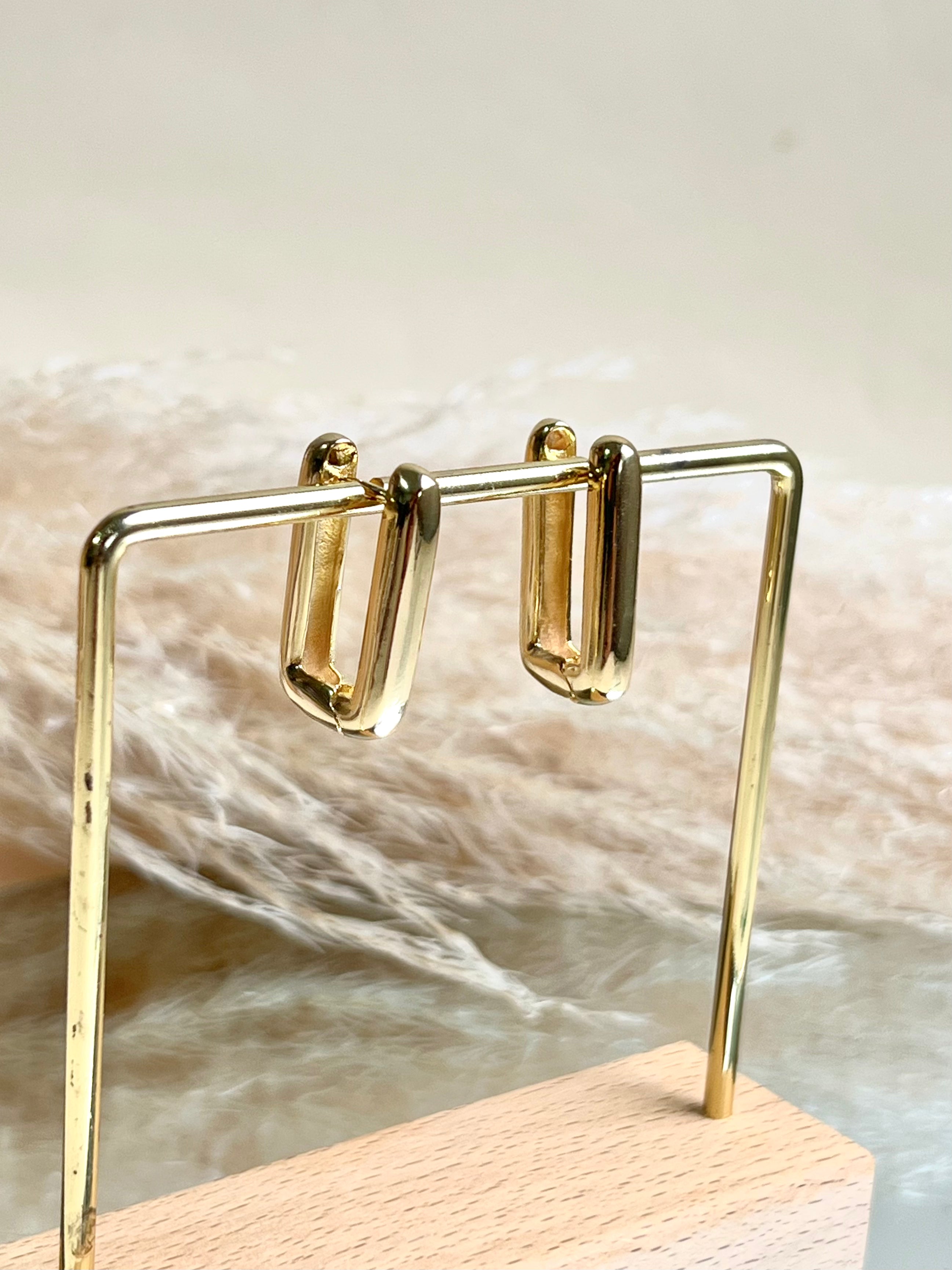 Brinco Retangular - BAZAR 066