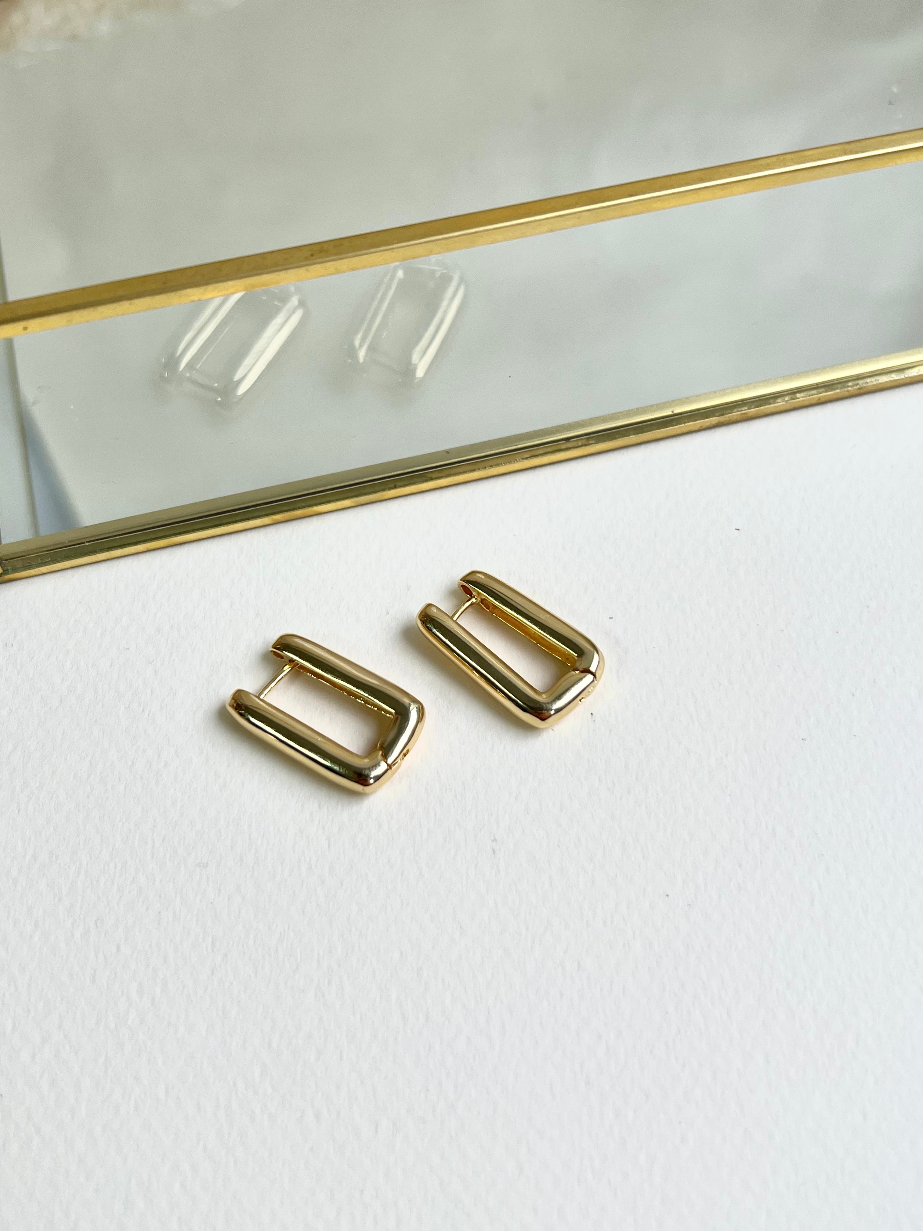 Brinco Retangular - BAZAR 067