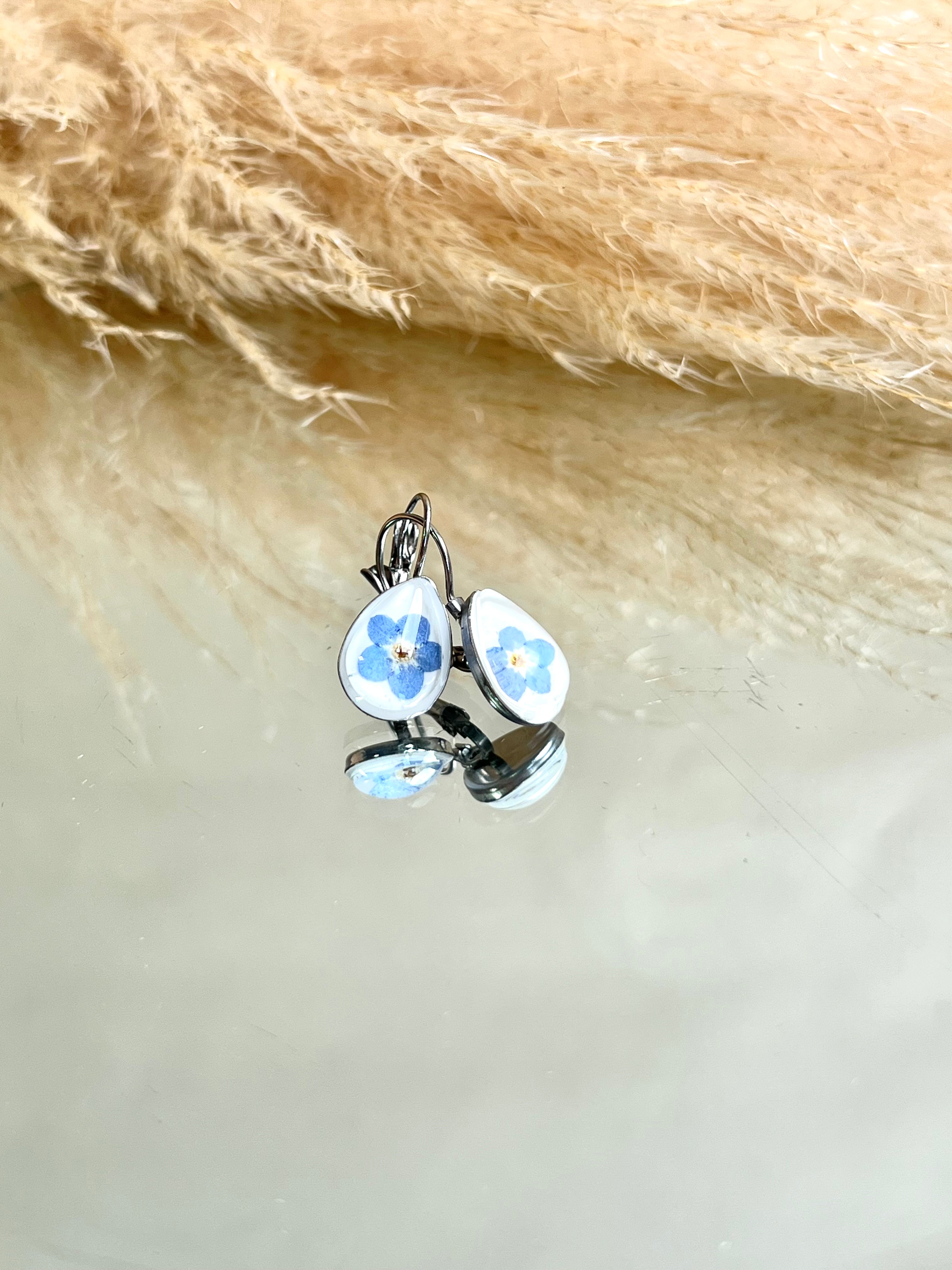 Brinco Jardim Gota Miosótis - BAZAR 090