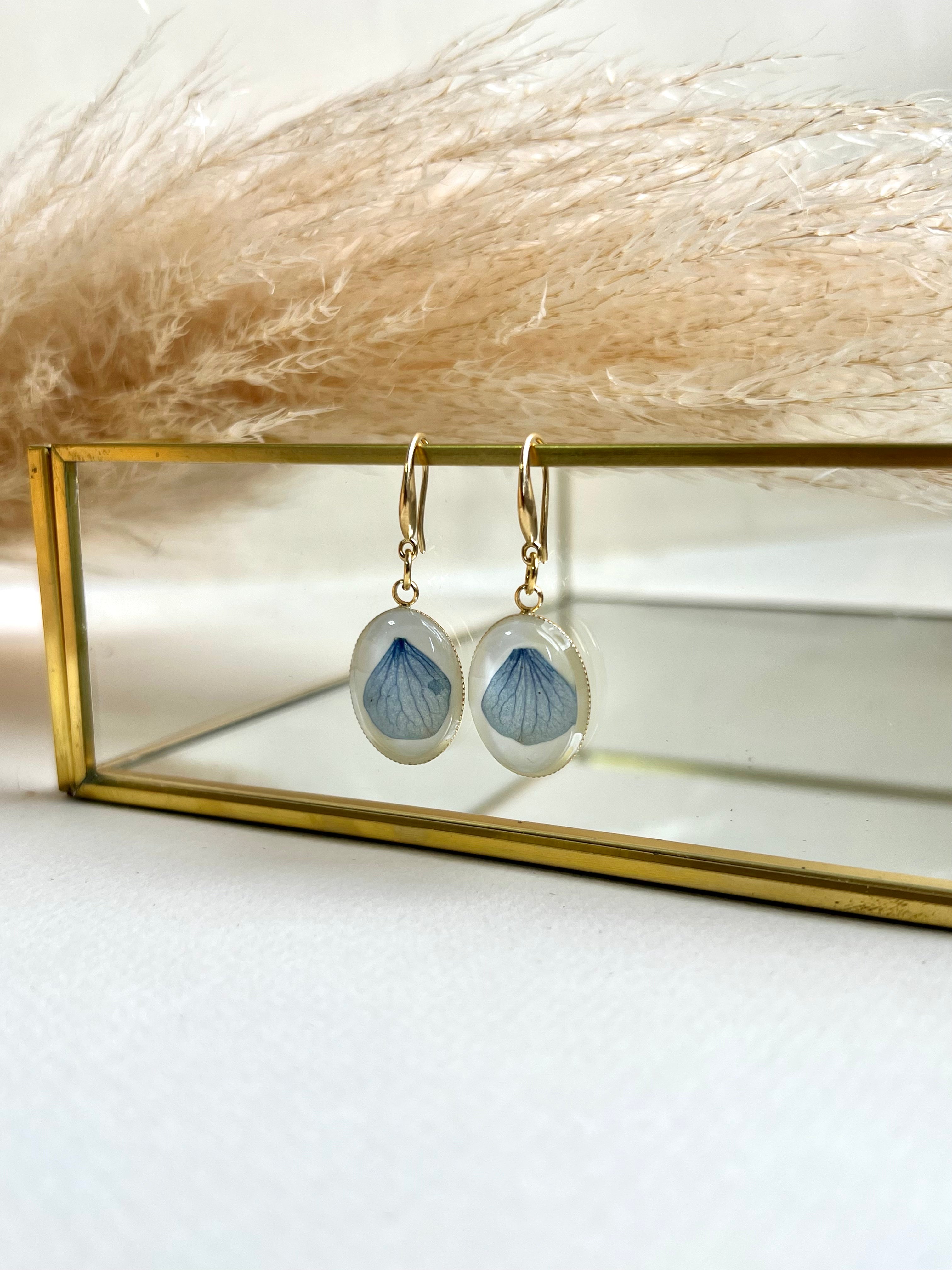 Brinco Hortênsia Oval - BAZAR 118