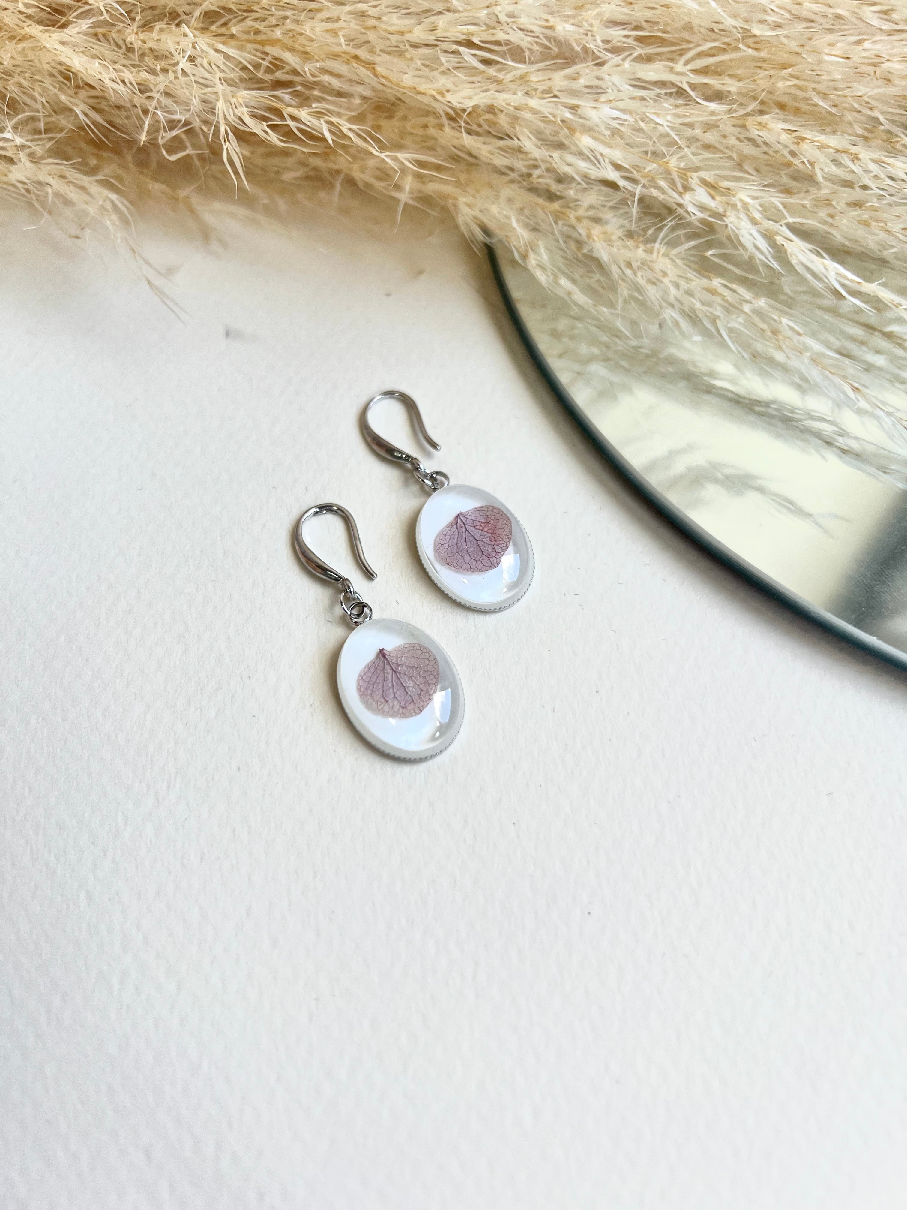 Brinco Hortênsia Oval - BAZAR 114