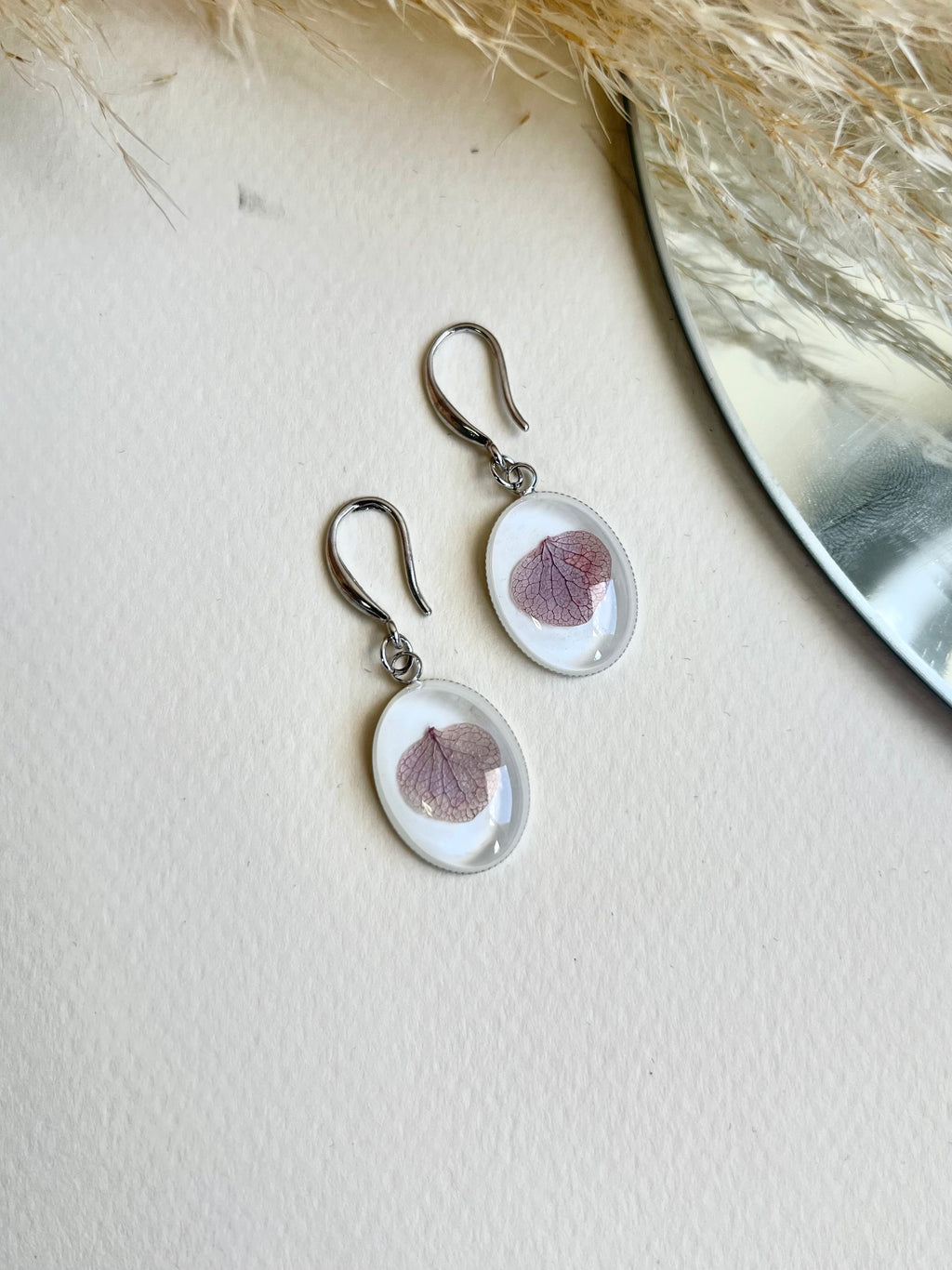 Brinco Hortênsia Oval - BAZAR 114