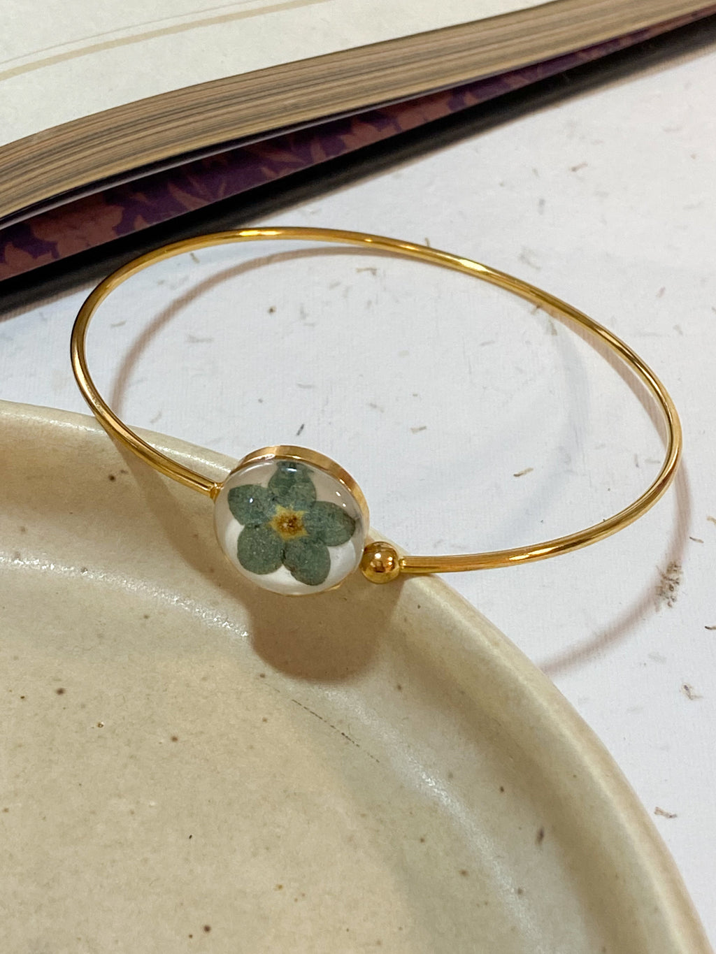 Bracelete Miosótis - Bazar