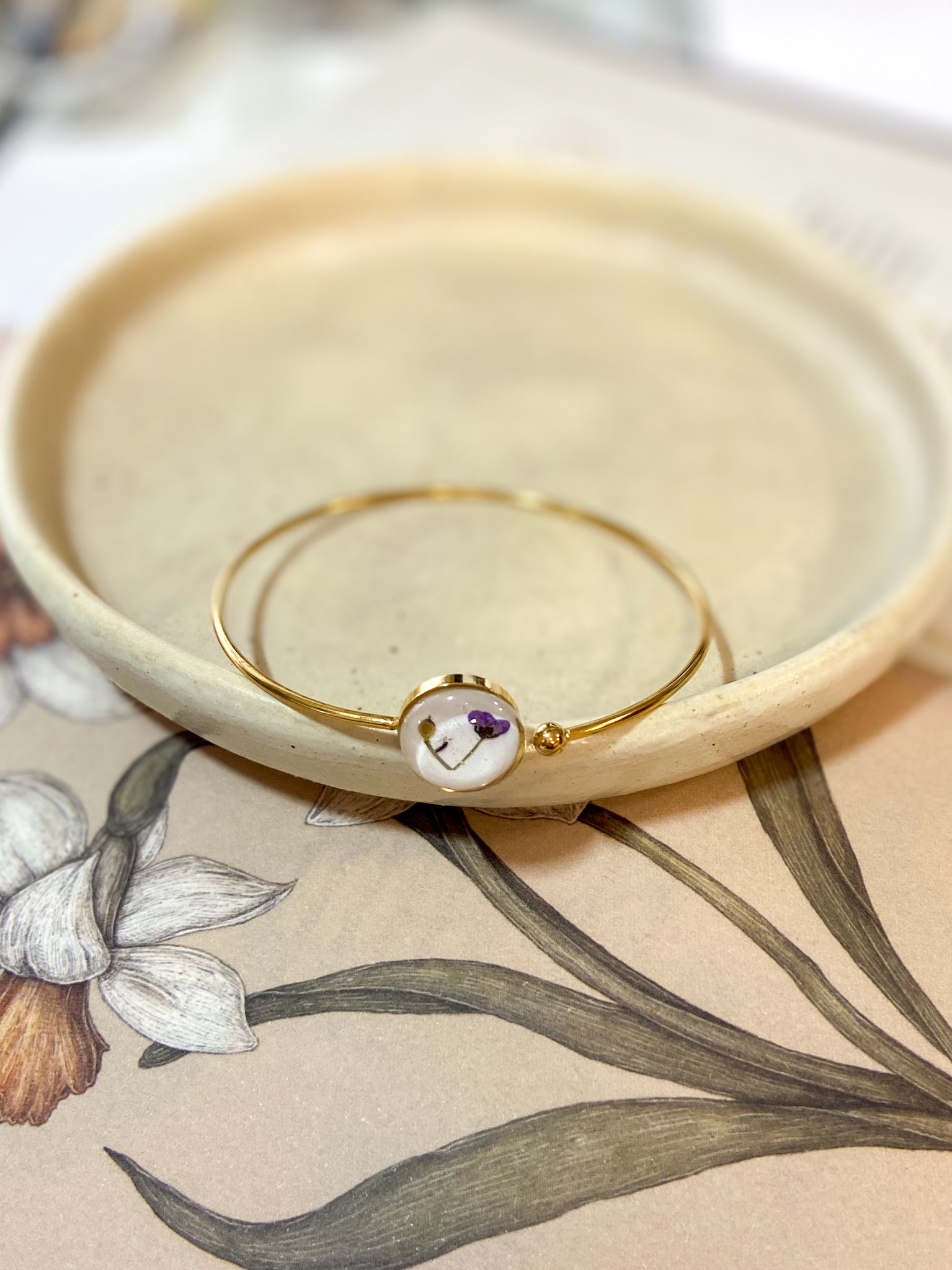 Bracelete Alisson Roxa - Bazar