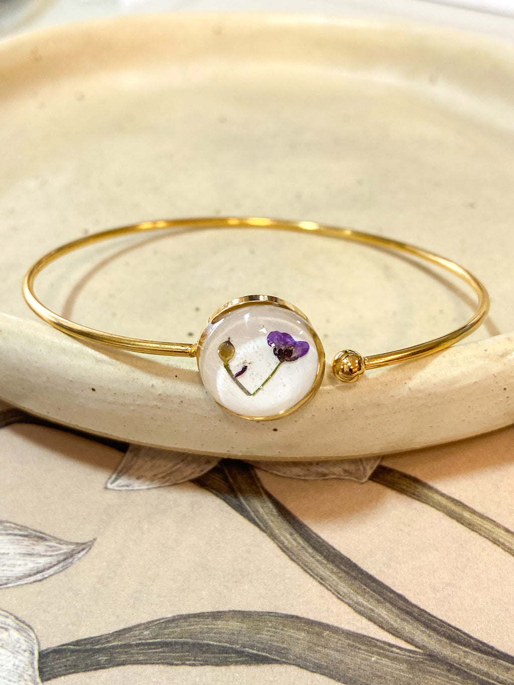 Bracelete Alisson Roxa - Bazar