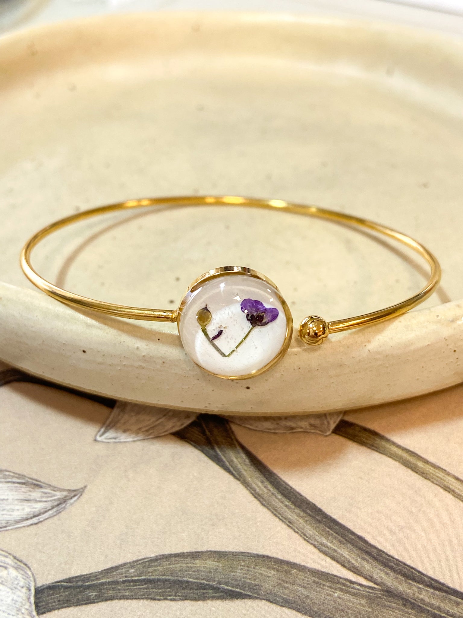 Bracelete Alisson Roxa - Bazar
