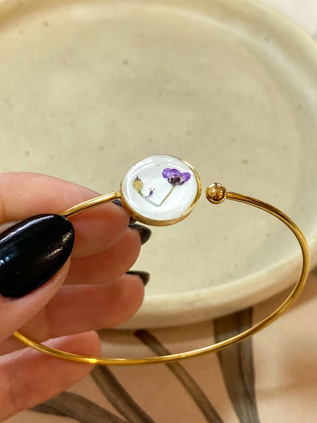 Bracelete Alisson Roxa - Bazar