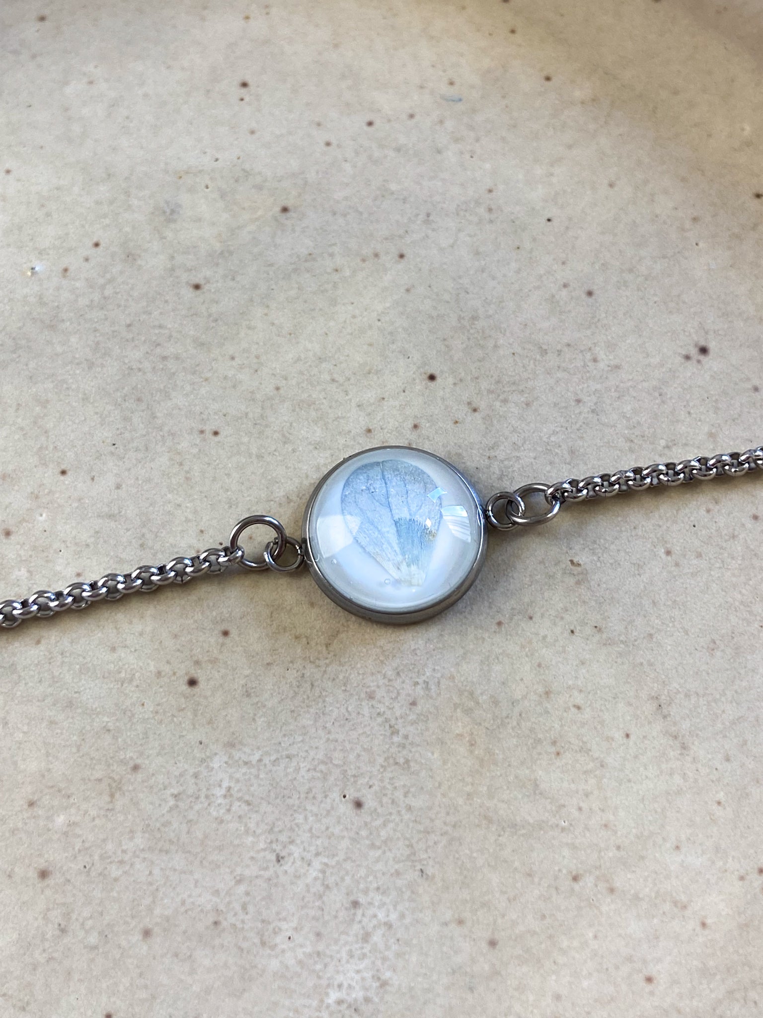Pulseira Hortênsia Azul - Bazar
