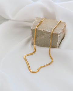 Colar Jade (banho ouro 18k)