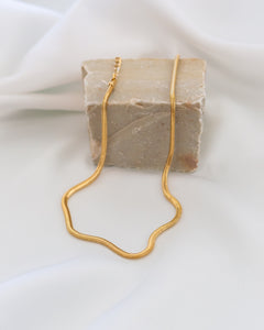 Colar Jade (banho ouro 18k)