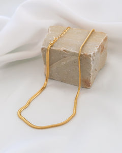 Colar Jade (banho ouro 18k)