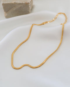 Colar Jade (banho ouro 18k)