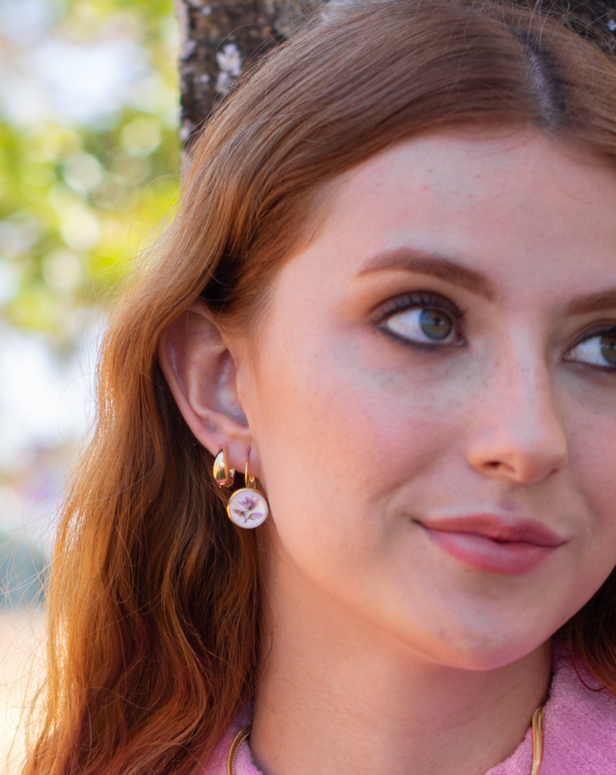 Brinco Olga (banho ouro 18k)