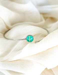 Bracelete Minimalista Floresta