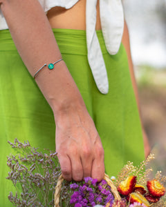 Bracelete Minimalista Floresta