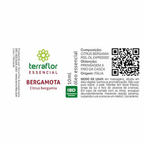 Óleo Essencial Bergamota 10ml